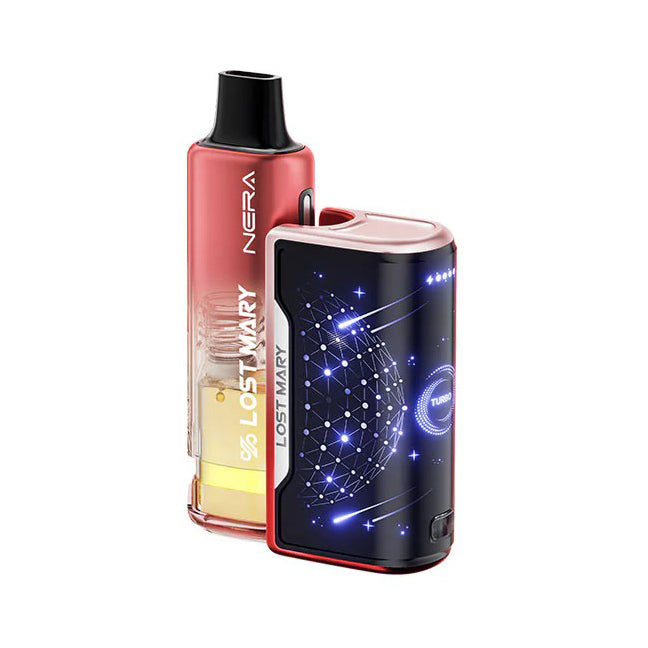Lost Mary Nera Fullview 70K Kit Pomegranate Blaste Disposable Vape - Black Coral